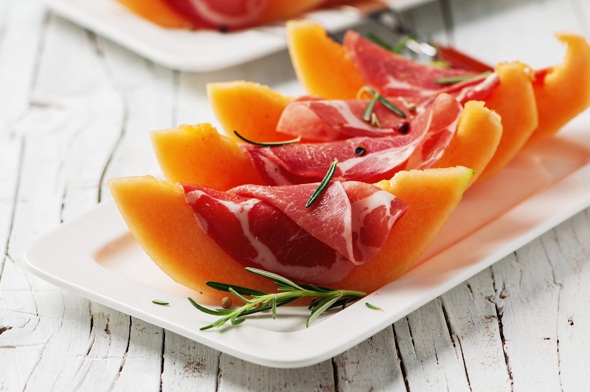 El jamón y el melón, platillo típico del verano italiano del que nunca ...
